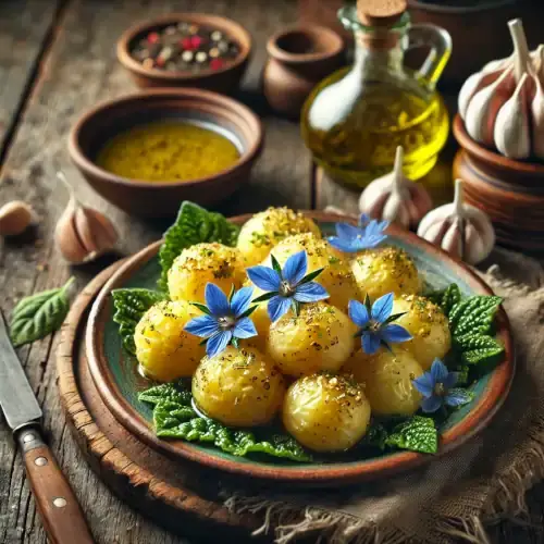 Borraja con Patatas