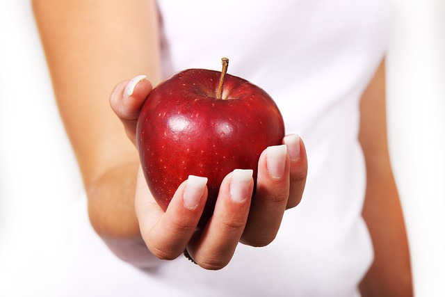 manzana roja propiedades