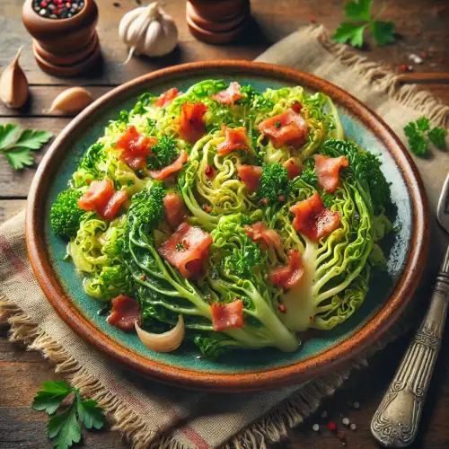 Receta de Col de Milán