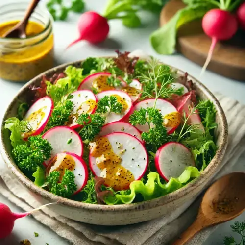 Receta de Ensalada de Rábanos